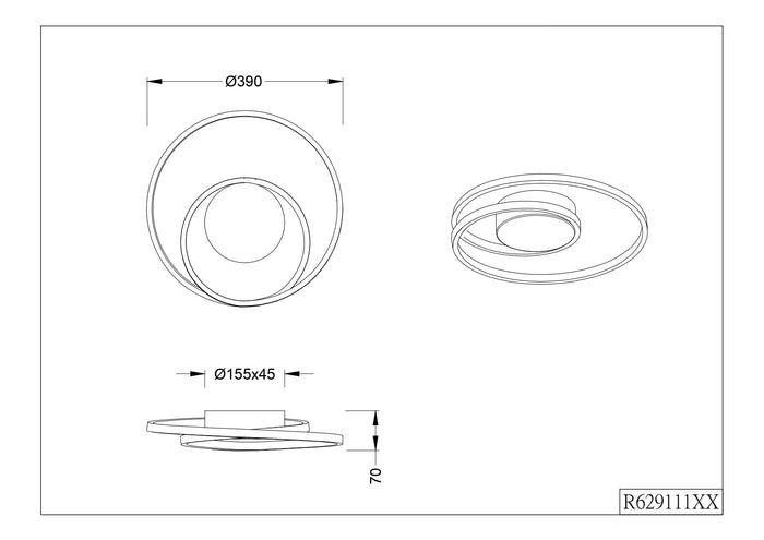 Reality Zibal Plafonnière