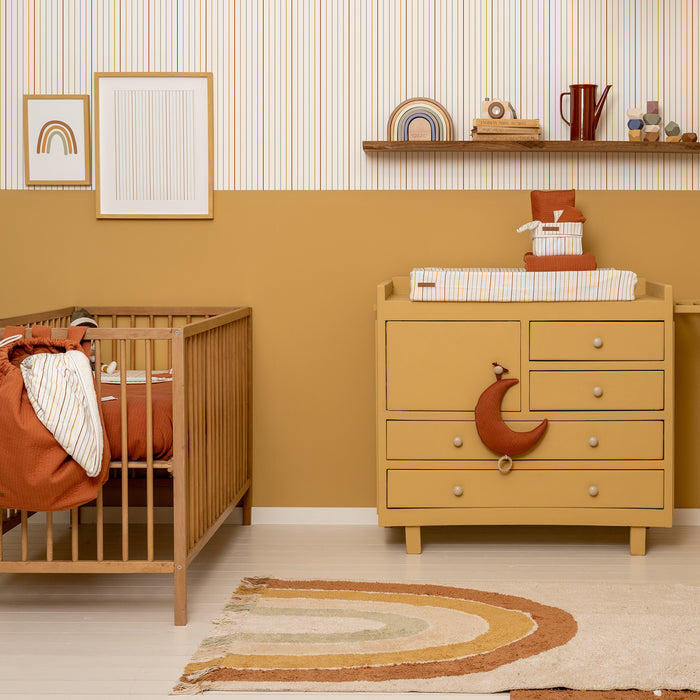 Little Dutch Vintage Sunny Stripes Behang Kinderkamer - Strepen -