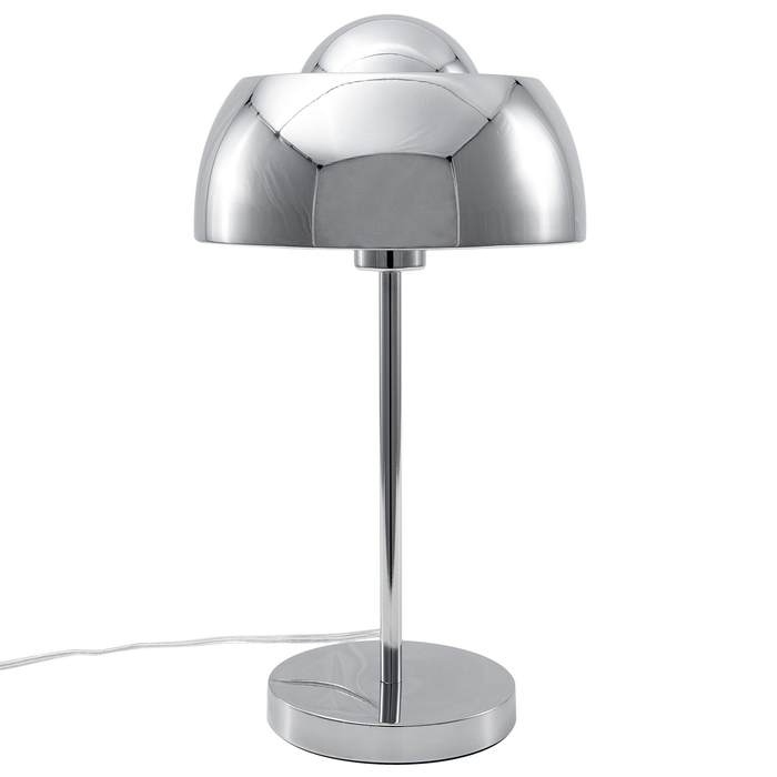 Beliani - SENETTE - Tafellamp - Zilver - Metaal