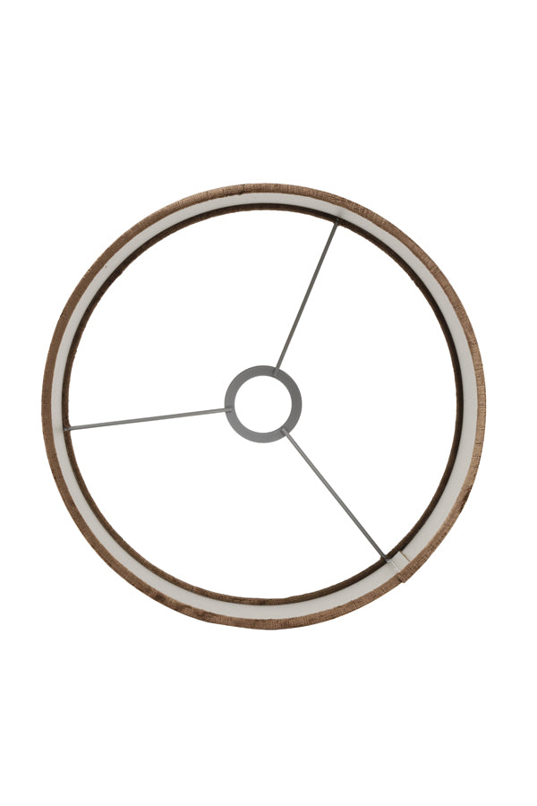 Light & Living Light&living Kap cilinder 25-25-18 cm GEMSTONE bruin