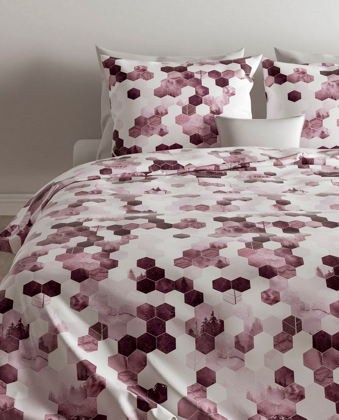 Zo Home Dekbedovertrek Katoen Neo - mauve