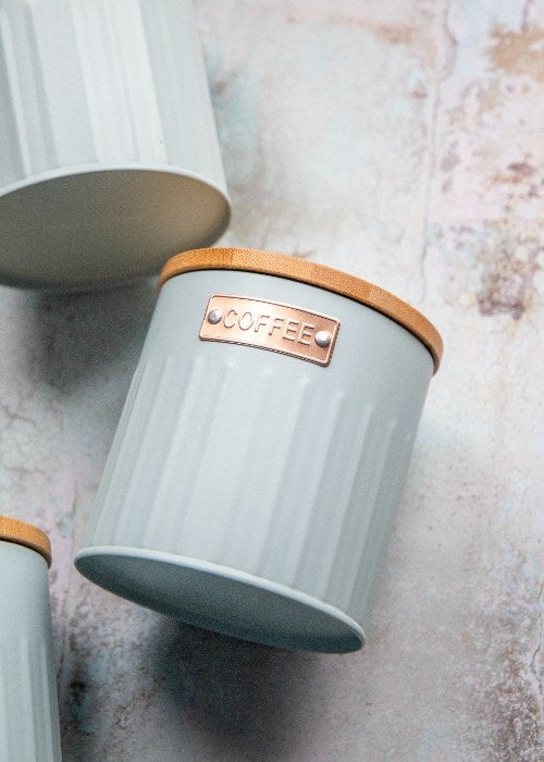 Voorraadbussen, Set van 3 Stuks, 1 L, Licht Blauw - KitchenCraft