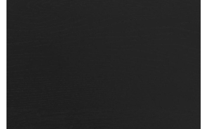 Goossens Bijzettafel Oval, Voet ovaal metaal ral 9005 zwart, blad