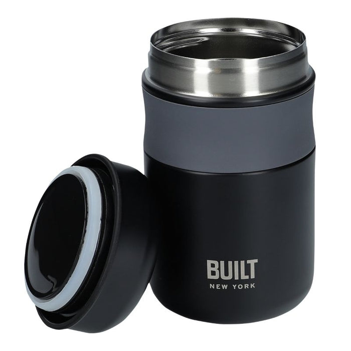BUILT New York - Thermos Lunchbox, 0.49 L, Zwart - BUILT New York | Ac