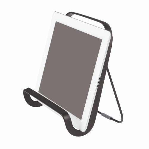 iDesign - Kookboekhouder, 20 x 9 x 20 cm, RVS, Zwart - iDesign | Austi