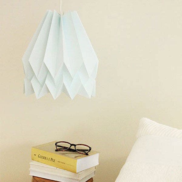 Orikomi Origami lampenkap - Papier -  Ø30 cm - Mint