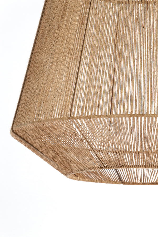 Light & Living Light&living Hanglamp Ø60x60 cm MALVA jute naturel
