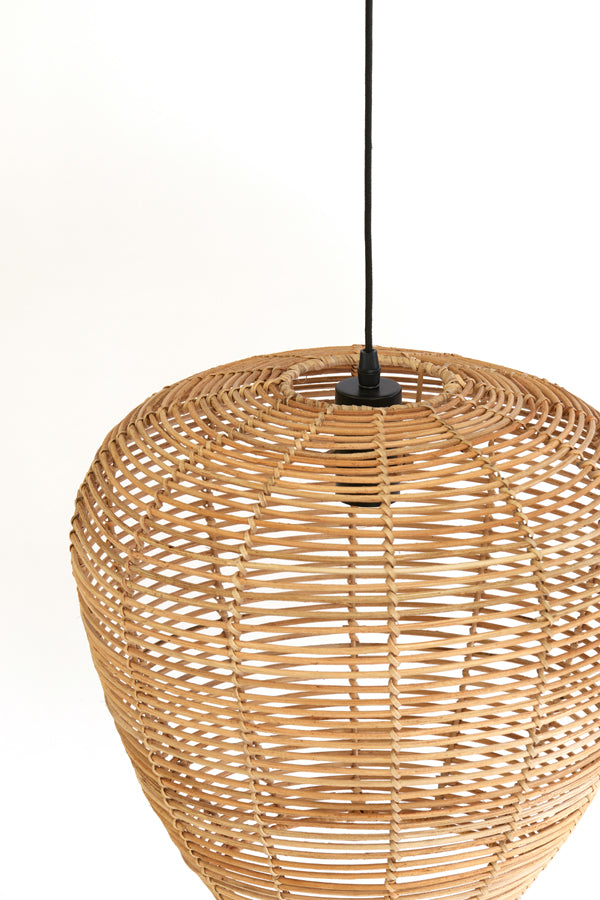 Light & Living - Lampenkap LATVIA - Ø38x35cm - Bruin