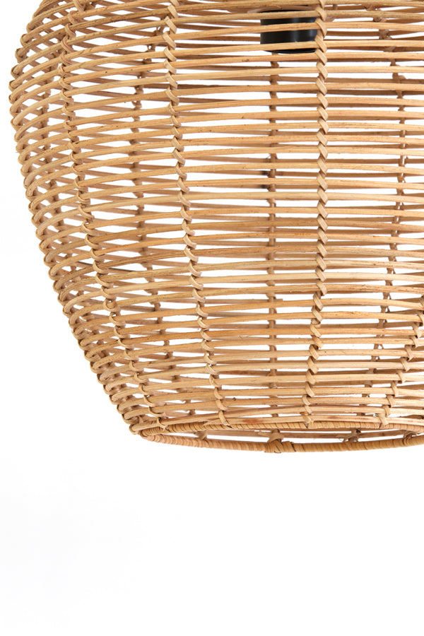 Light & Living - Lampenkap LATVIA - Ø38x35cm - Bruin