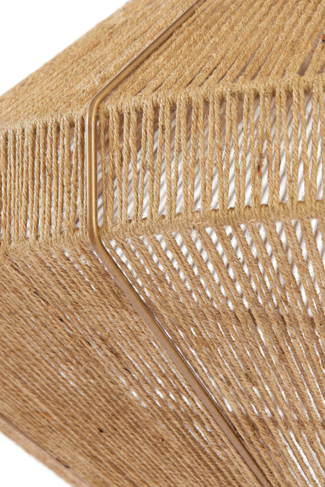 Light & Living Light&living Hanglamp Ø60x37 cm MALLOW jute naturel