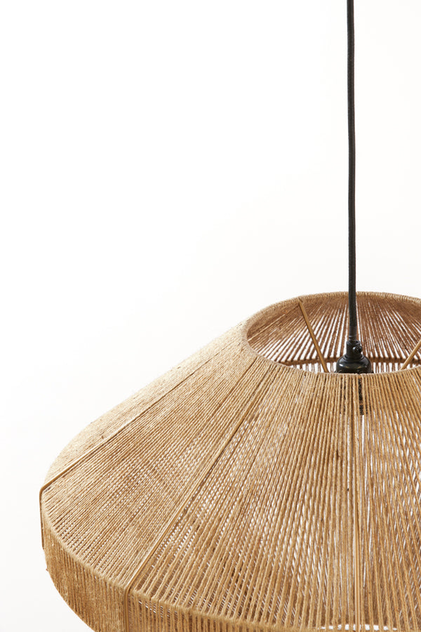 Light & Living Light&living Hanglamp Ø60x37 cm MALLOW jute naturel
