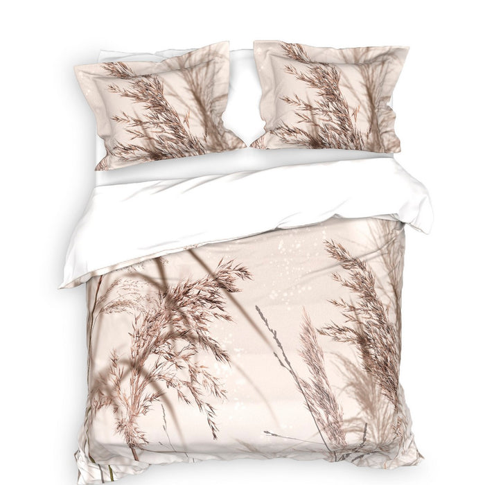 Heckett Lane Dekbedovertrek Katoen Twill Carlota - grijs