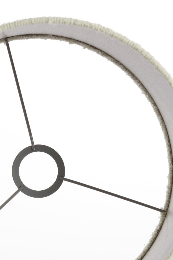 Light & Living - Lampenkap BOLERO - Ø30x21cm - Wit