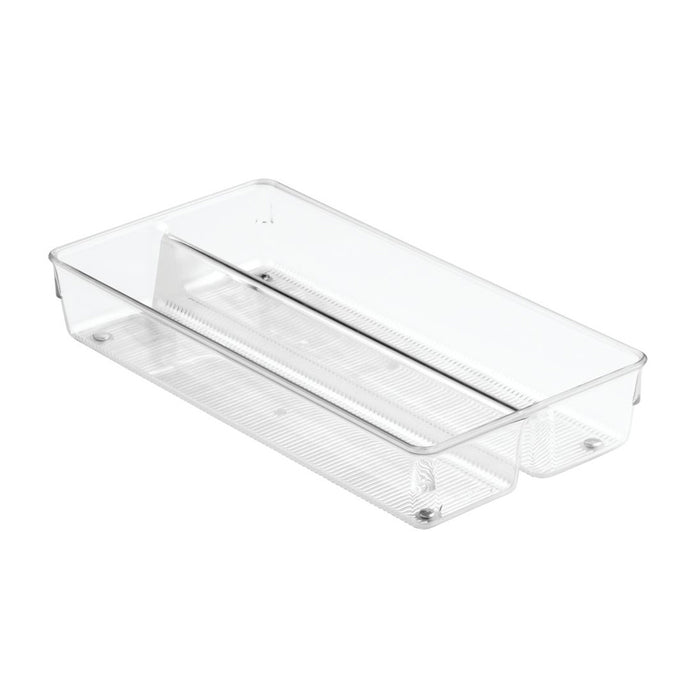 iDesign - Lade Organizer, 2 Vakken, 15.2 x 30.5 x 5.1 cm, Kunststof, T