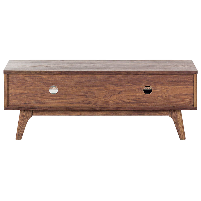 Beliani - BUFFALO  - TV-meubel - Donkere houtkleur - MDF