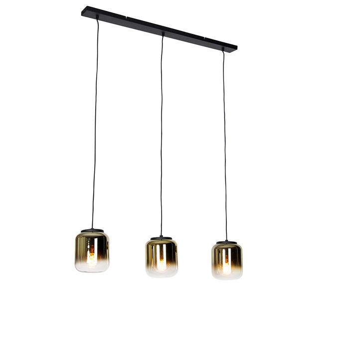 QAZQA Hanglamp bliss - Goud|messing - Design - L 1000mm