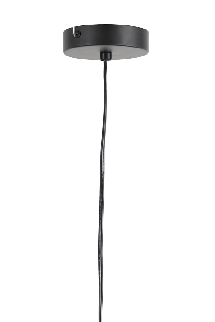 Light & Living - Hanglamp Puerto - 40x40x51 - Zwart