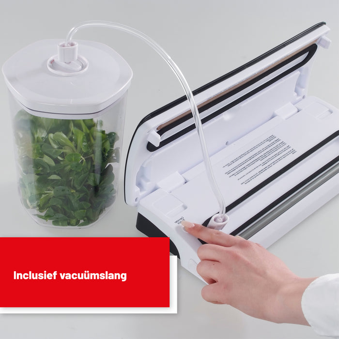 Solis Vac Pro 569 Vacumeermachine - Slangaansluiting - Zwart|Grijs