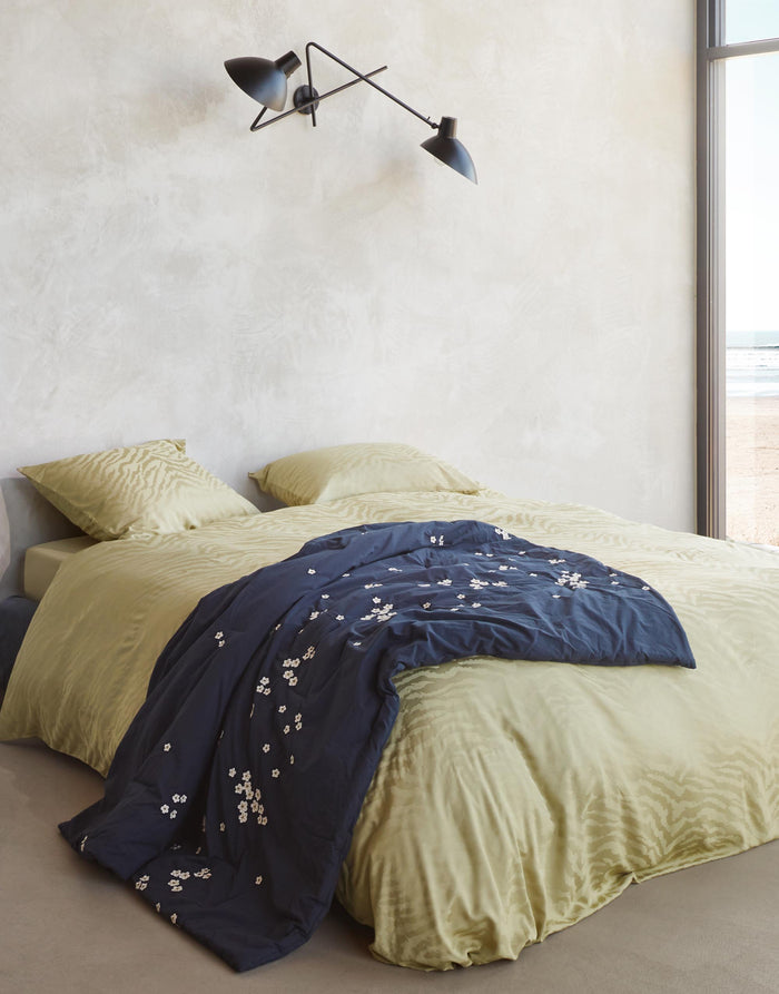 Essenza Belen Dekbedovertrek 140 x 220 cm - Fern yellow