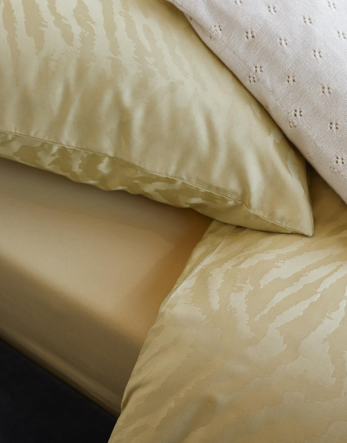 Essenza Belen Dekbedovertrek 140 x 220 cm - Fern yellow