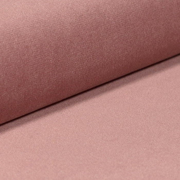 Nolon Nola-Fé draaibare eetkamerstoel velvet roze - wit onderstel