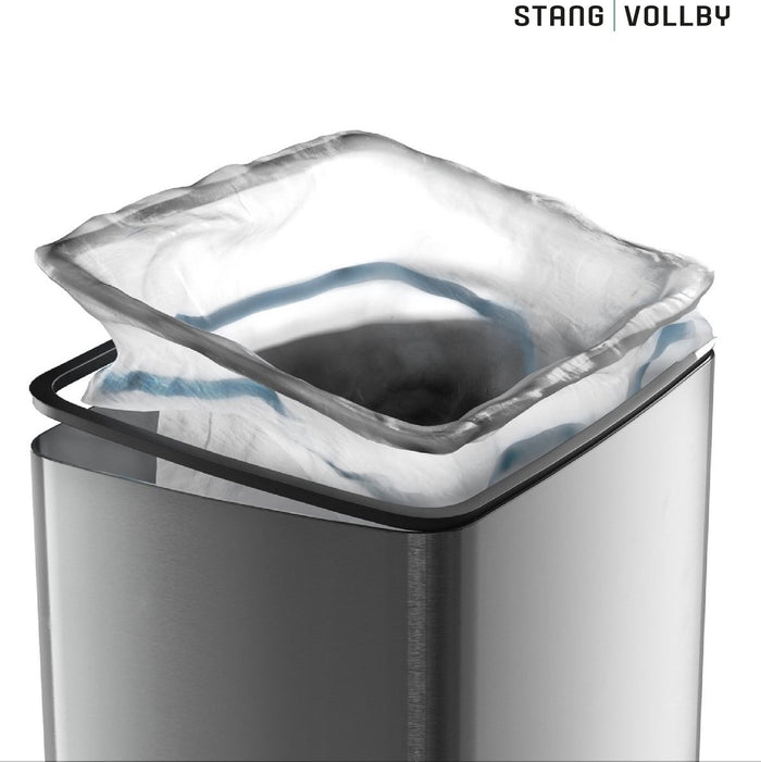 StangVollby Kinna prullenbak met sensor - 50L - RVS