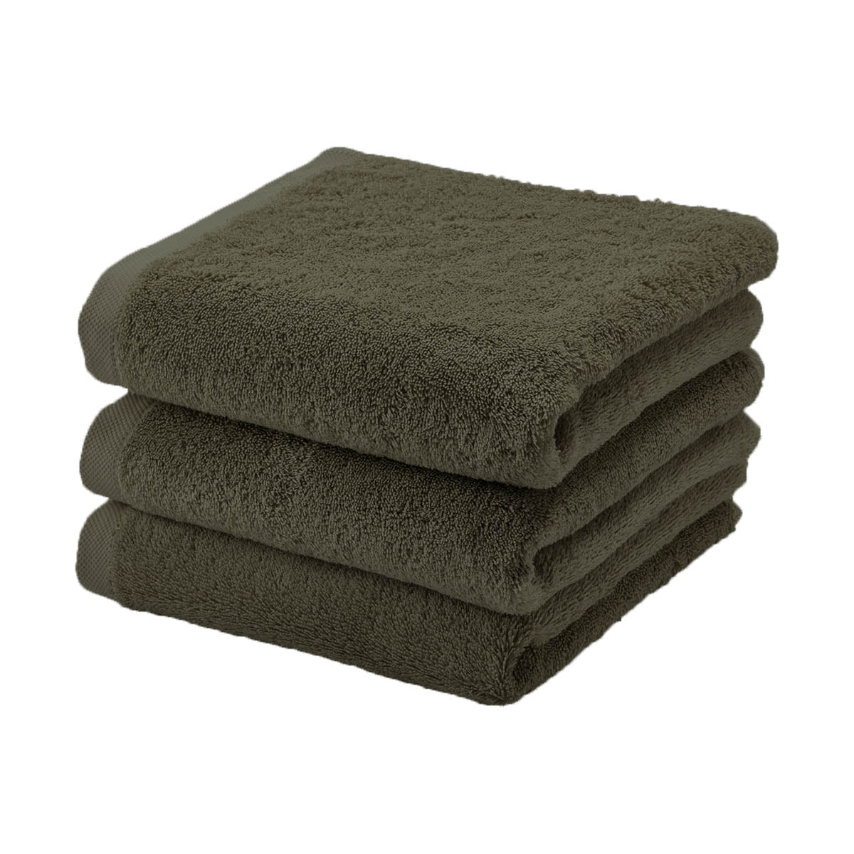 Aquanova London Handdoek L 55 x B 100 cm - Taiga