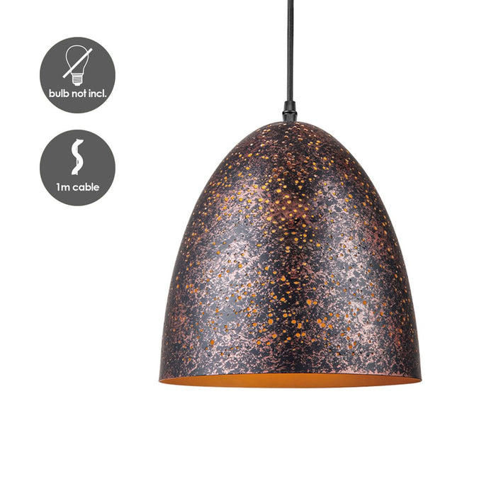 Home sweet home Rusty C Small Hanglamp 25 cm – Bruin