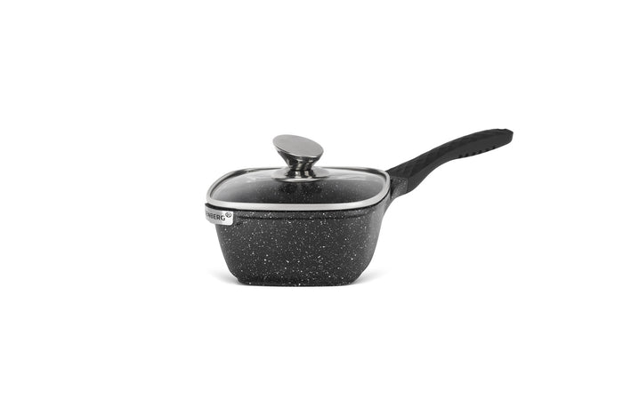 Edenberg Stonetec Line - 12-delige Luxe Pannenset van Gesmeed