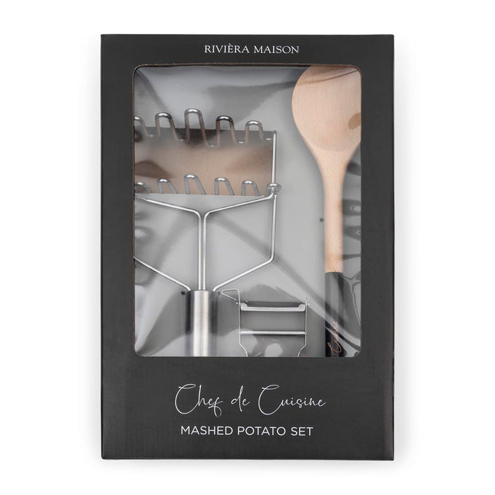Riviera Maison Chef de Cuisine Mashed Potatoe Set  -  33.0x22.0x7.5 cm