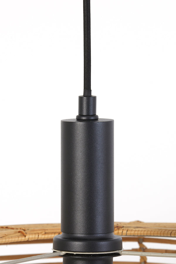 Light & Living Light&living Hanglamp Ø50x20 cm MILAN rotan naturel