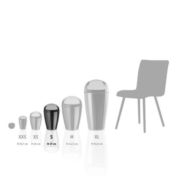 Prullenbak, 5 L, Organic, Wit - Koziol | Del S