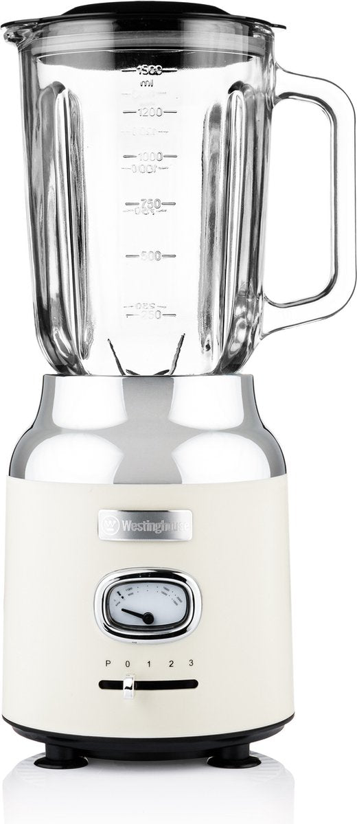 Westinghouse Retro Bundel - Waterkoker + Broodrooster + Blender - Wit