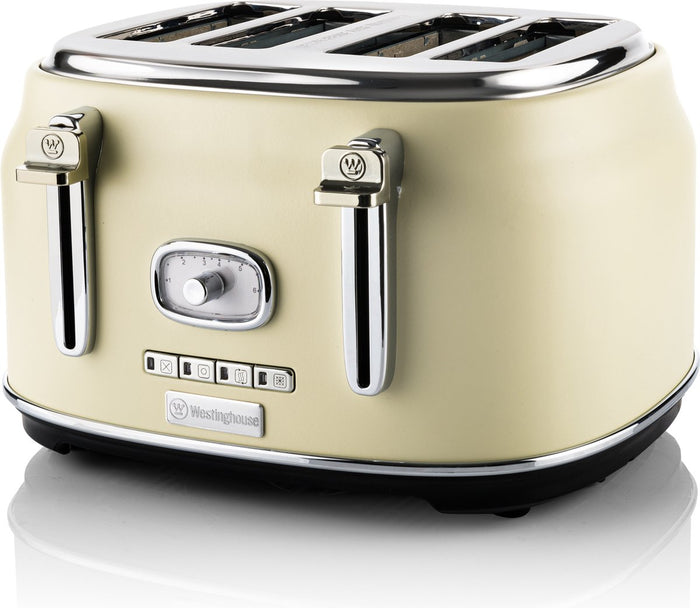 Westinghouse Retro Bundel - Waterkoker + Broodrooster + Blender - Wit