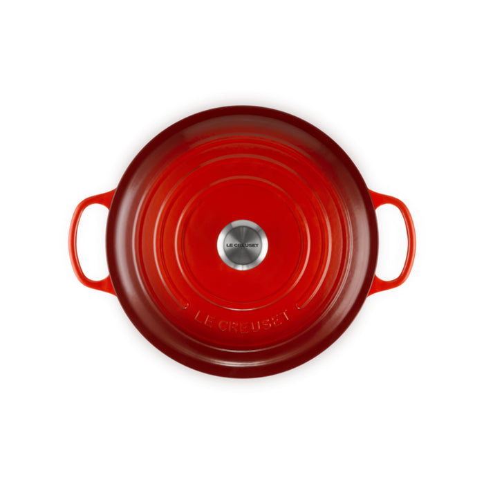 Le Creuset Signature Braadpan Ø 30 cm - Kersenrood