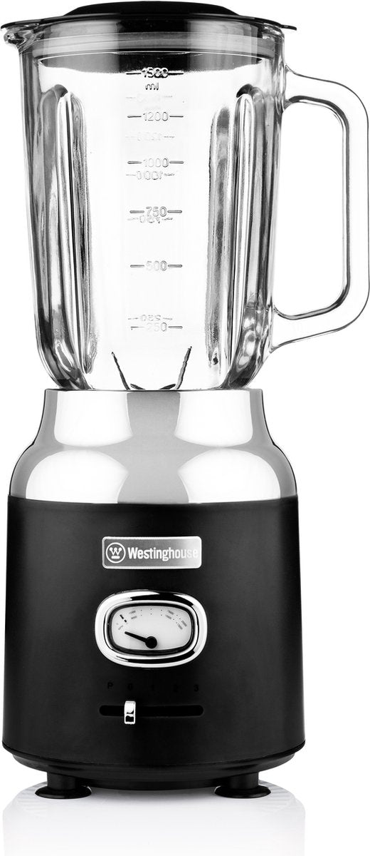 Westinghouse Retro Bundel -Waterkoker + Broodrooster + Blender - Zwart