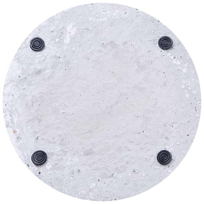 Beliani - CEVO - Parasolvoet - Wit - Beton