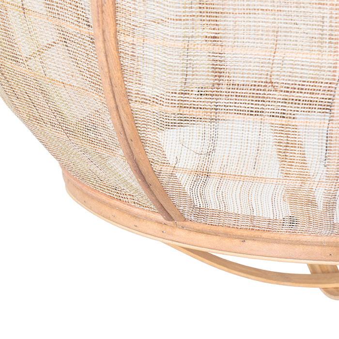 QAZQA Oosterse hanglamp bruin 58 cm - Pascal