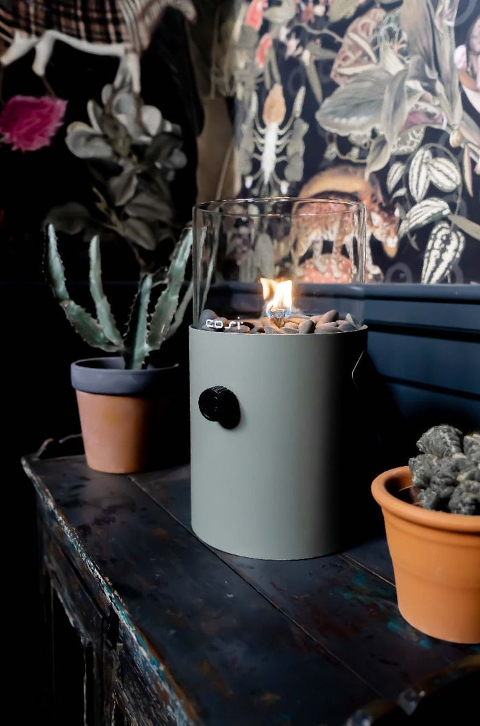 Cosiscoop olive - Original - gaslantaarn met gaspatroon