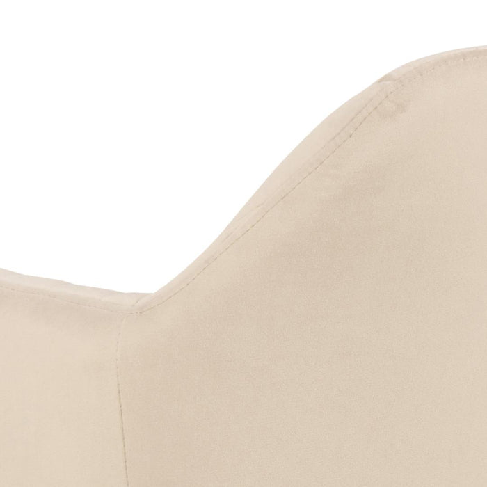 Giga Living - Eetkamerstoel - Zand - Stof - Fiska