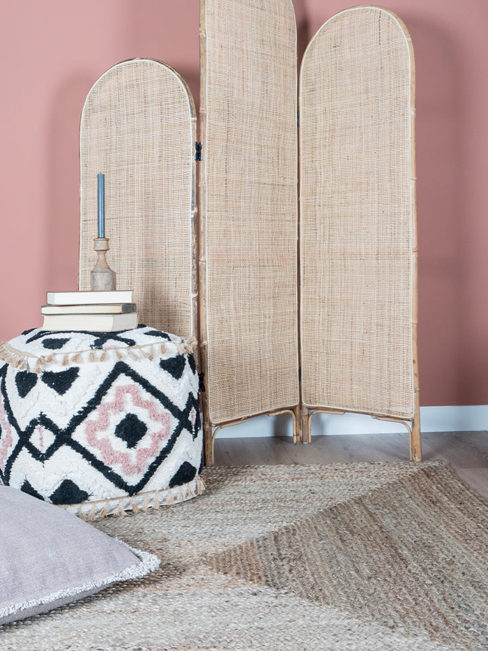 Home67 - Vloerkleed Jute Naturel 160 x 230 cm