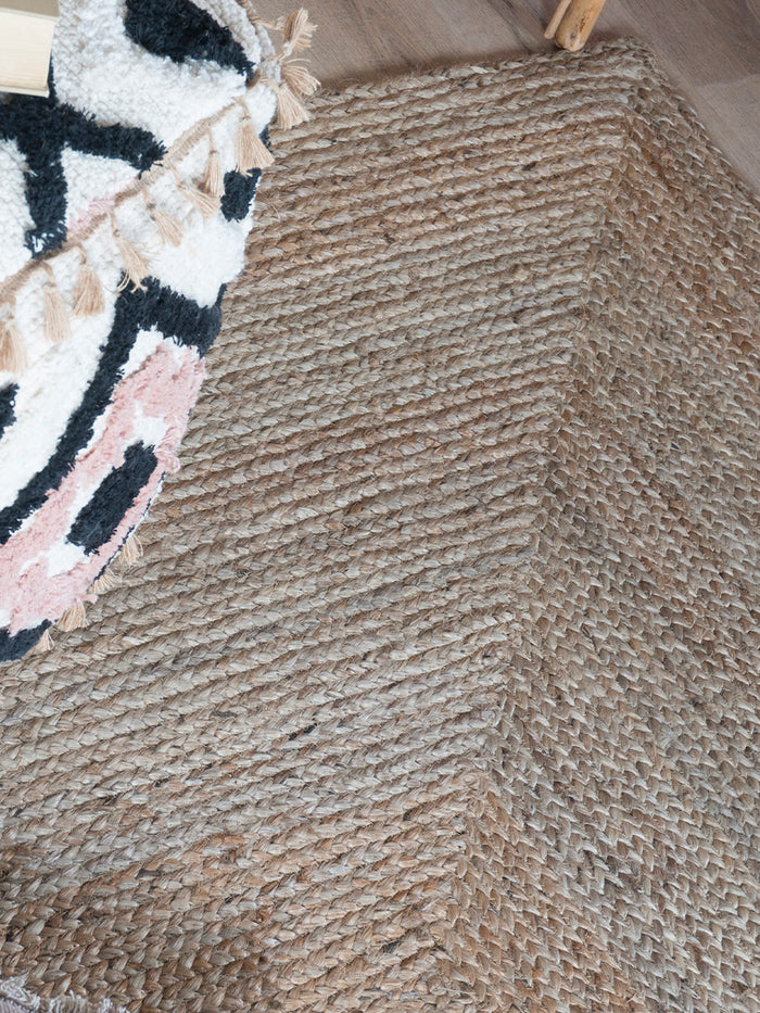 Home67 - Vloerkleed Jute Naturel 160 x 230 cm