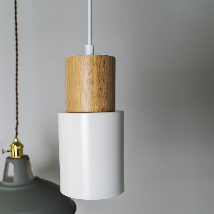 QUVIO Hanglamp koker vorm - QUV5053L-WHITE