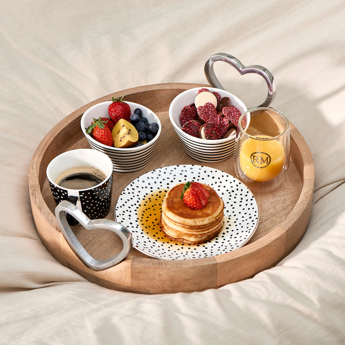 Riviera Maison dubbelwandig theeglas, koffieglas RM logo - Love RM