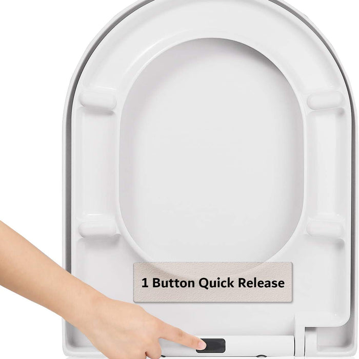 Furnilux - WC Bril Softclose - Toiletbril - Quick-Release Functie