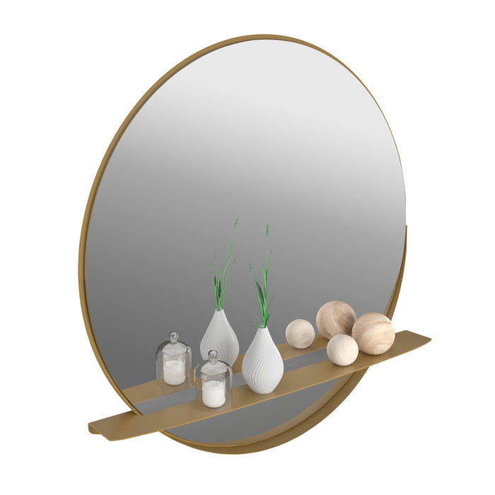 Gorillz Alien 60 - Wandspiegel 60 cm Goud