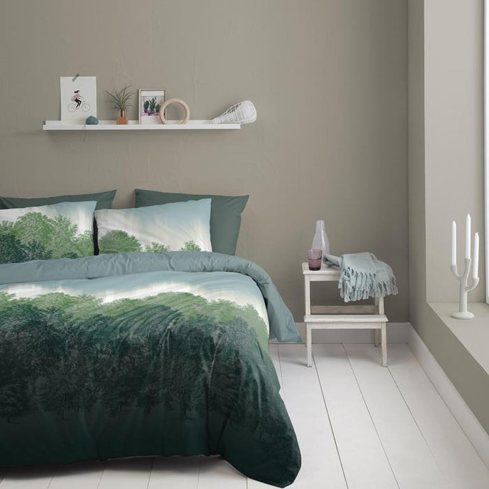 Cinderella Northern Light Dekbedovertrek 200 x 200|220 cm - Groen