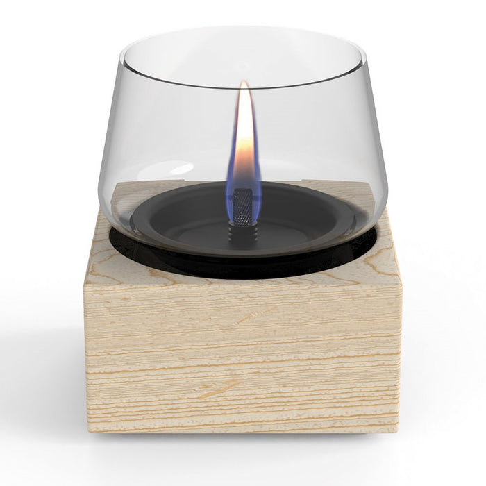 TenderFlame Poppy 14 Kandelaar - Oak White Patina