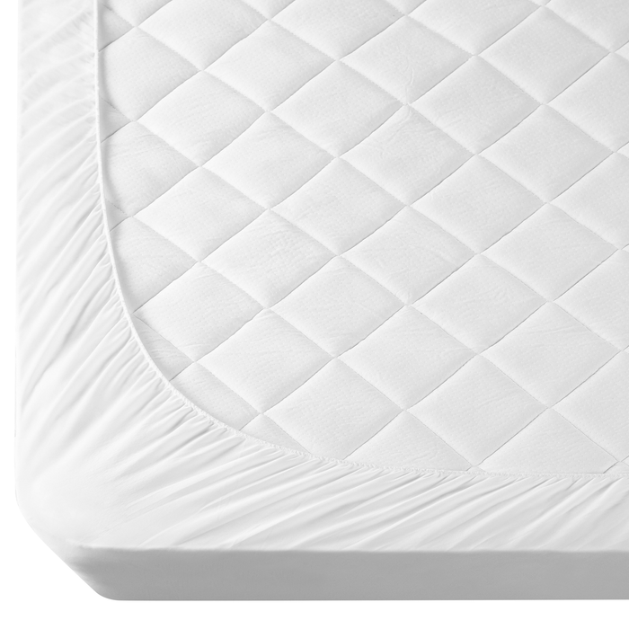 Beliani - PUMORI - Matrastopper - Wit 180 x 200 cm - Japara katoen