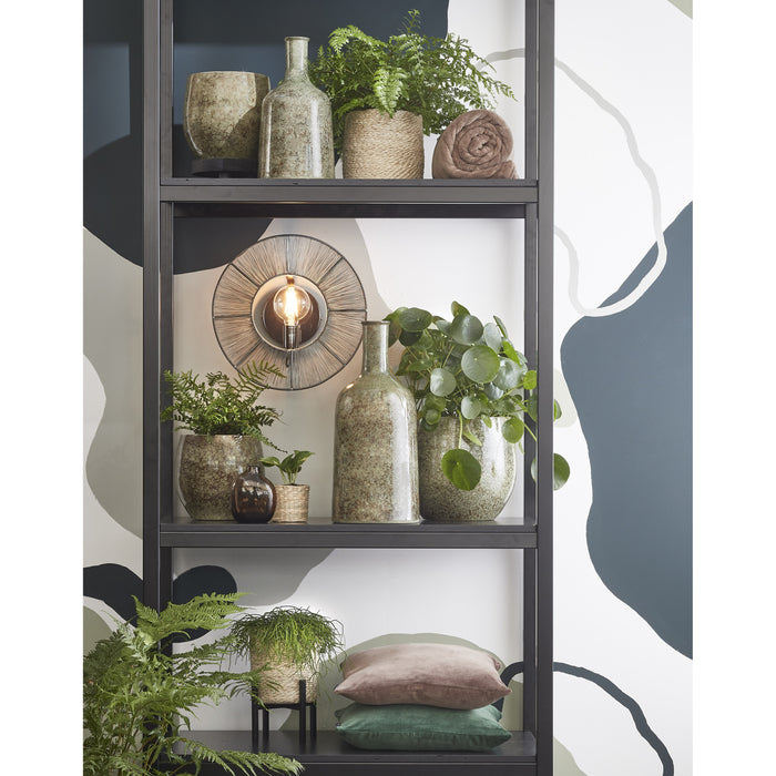 Mica Decorations Bodil Wandlamp Ø40 cm Zwart